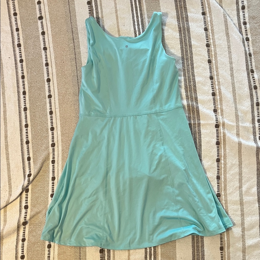 Ideology Kids Casual Dress in Aqua - Picture 2 of 5
